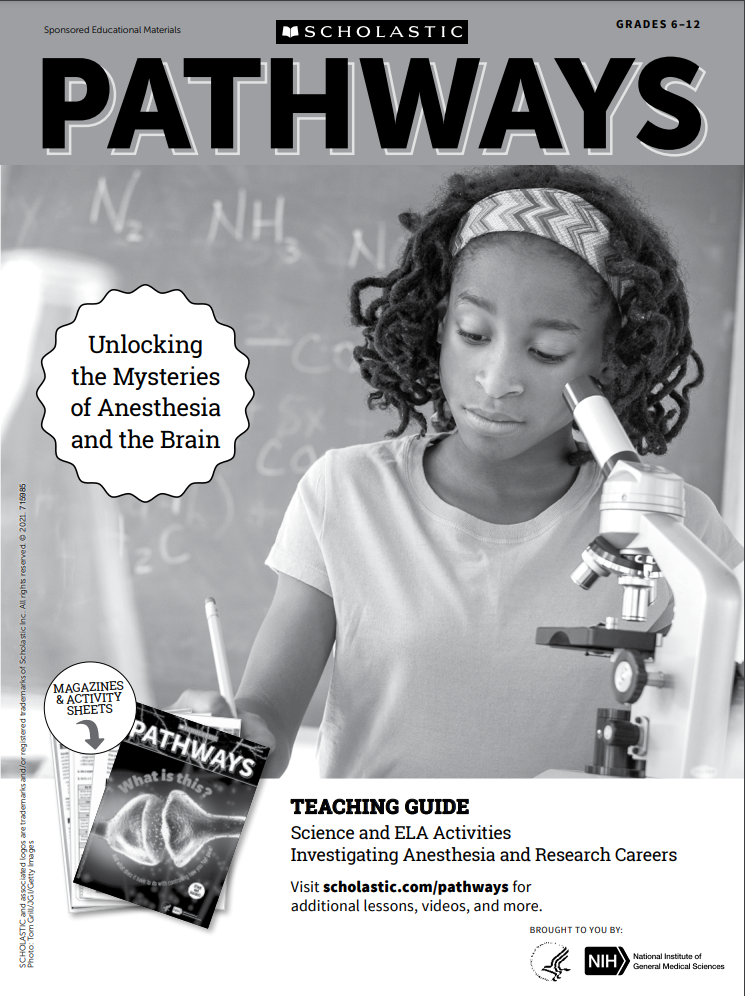 The cover of the Pathways Magazine Vaccine Teaching Guide.