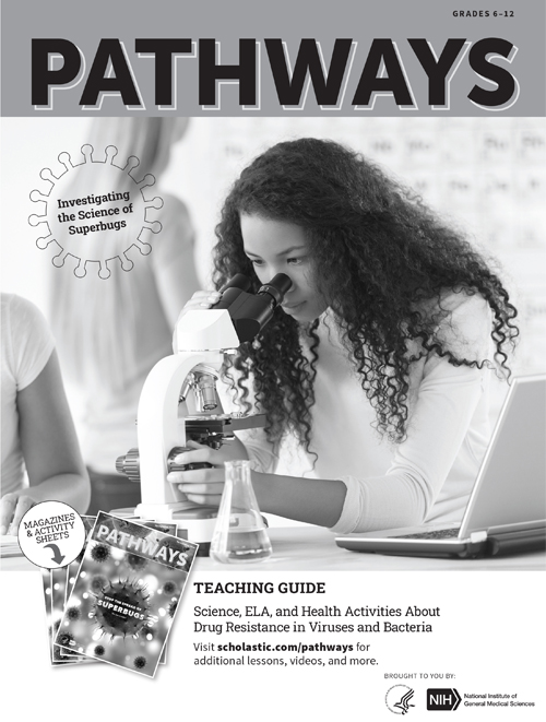 The cover of the Pathways Magazine Vaccine Teaching Guide.